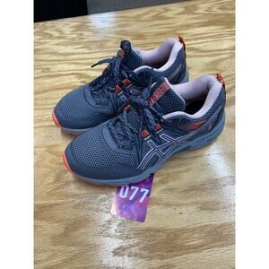 ASICS Gel-Venture 8 Women's 6.5 Gray Lace Up Low-Top Athletic Running Sneakers